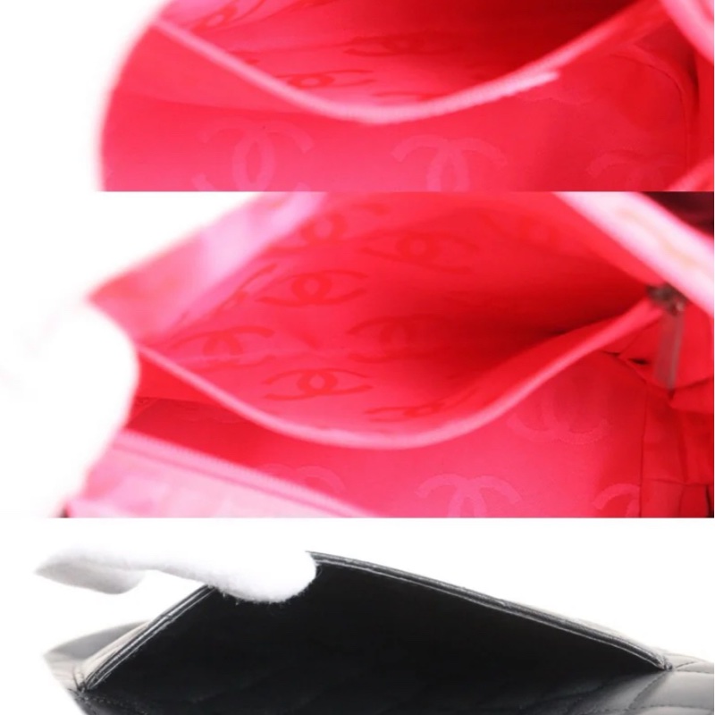 「JL精品代購」98新 香奈兒康鵬so black菜籃子mm-9