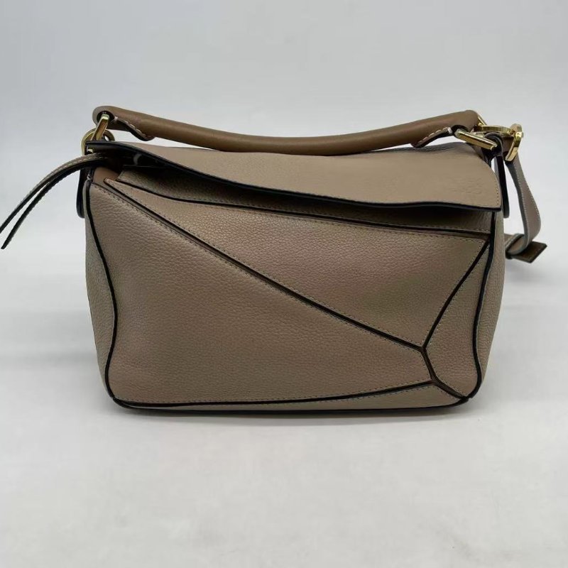 Loewe👜Puzzles 沙色小號 (其他顏色尺寸歡迎私訊)-0