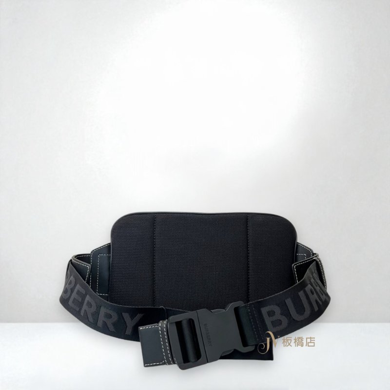 BURBERRY包包 格紋棉質相機CHECK腰包-4