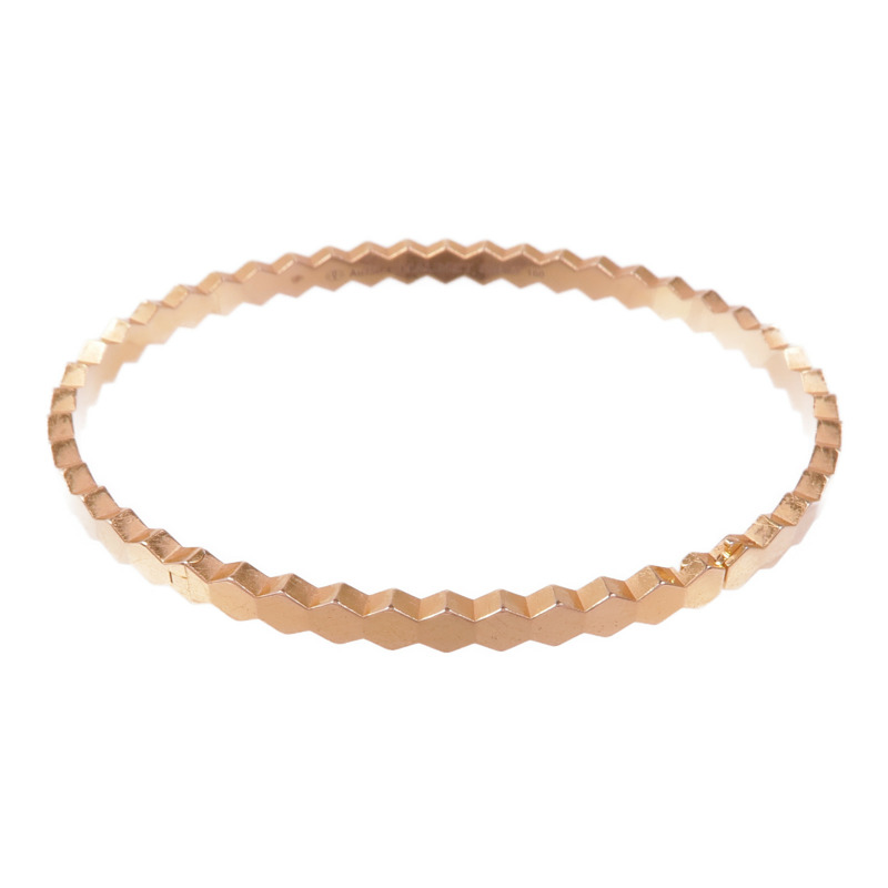 Chaumet 18K玫瑰金Bee My Love手鐲-0