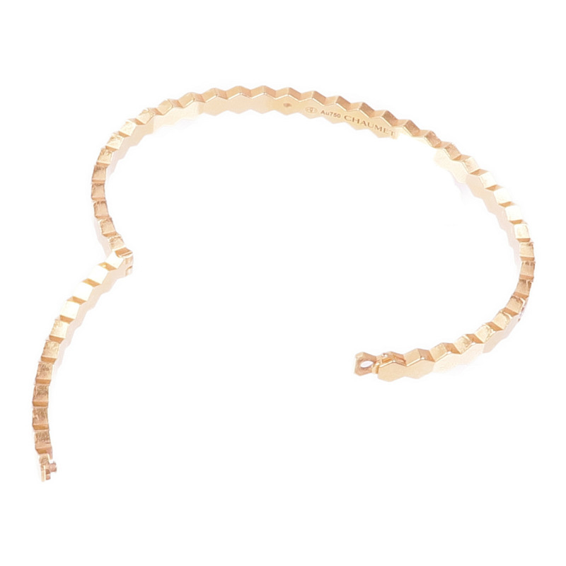 Chaumet 18K玫瑰金Bee My Love手鐲-7