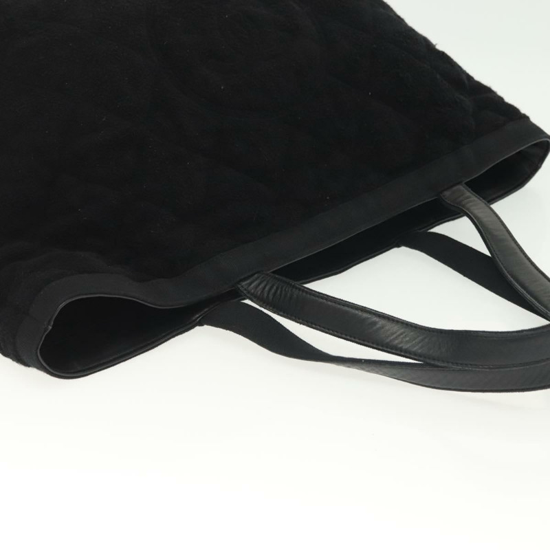 【日本直送】香奈兒 Matelasse COCO Mark 托特包 黑色銀色 CC 正品 BA4775-5