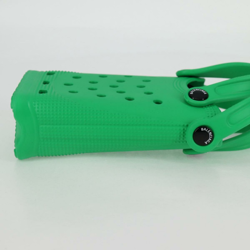 【日本直送】BALENCIAGA 單肩包 橡膠 Crocs 合作款 綠色 正品 137470M-3