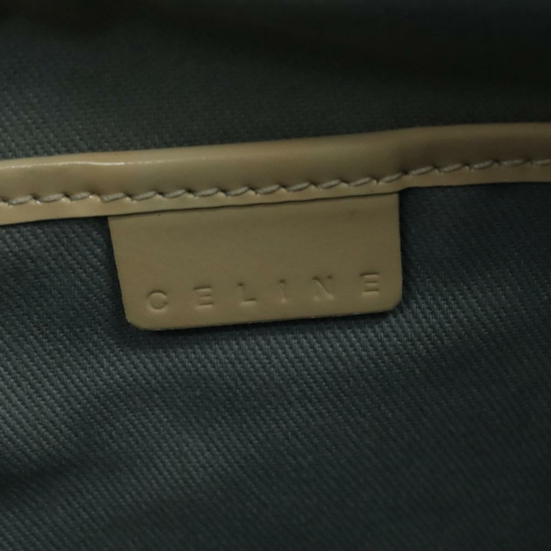 【日本直送】CELINE Macadam 帆布肩包淺藍色銀色正品 138328-17