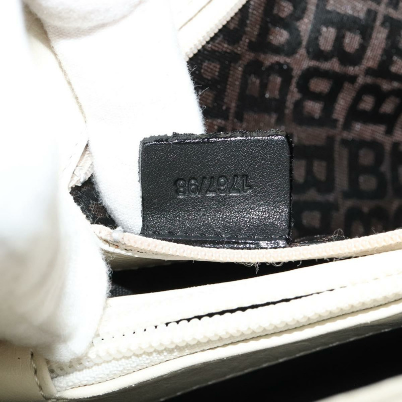 【日本直送】BALLY 肩背包 皮革 白金 正品 138249-11
