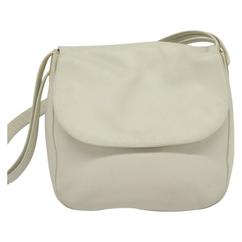 【日本直送】BALLY 肩背包 皮革 白金 正品 138249-12