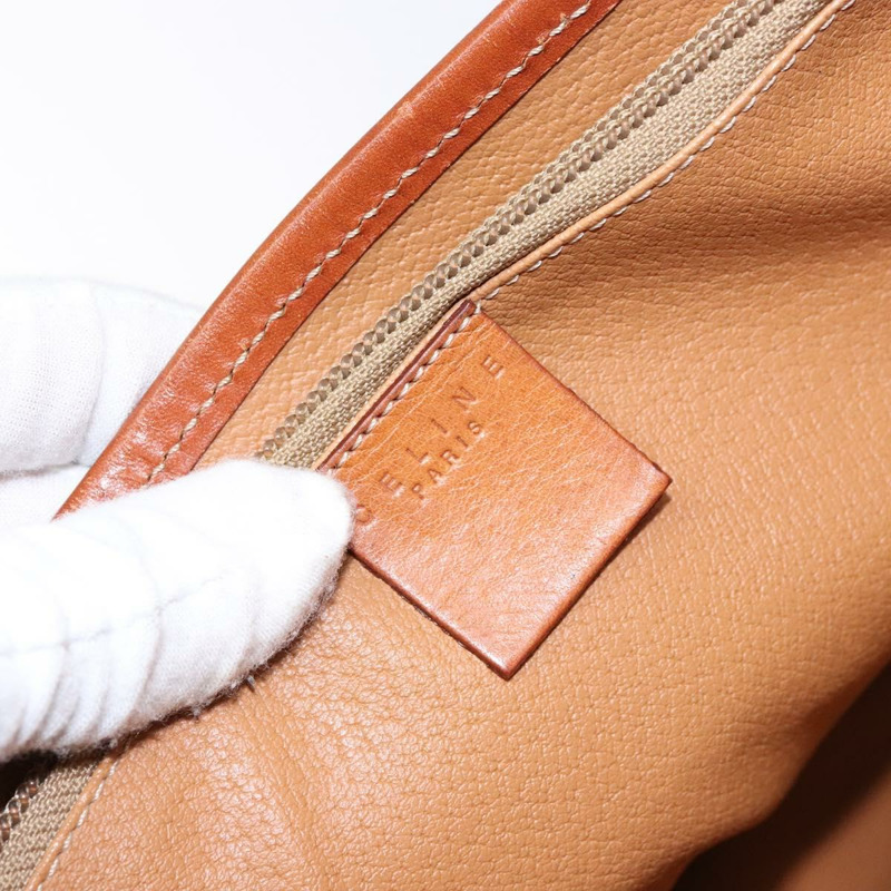 【日本直送】CELINE Macadam 帆布托特包 PVC 棕金色 正品 138457-17