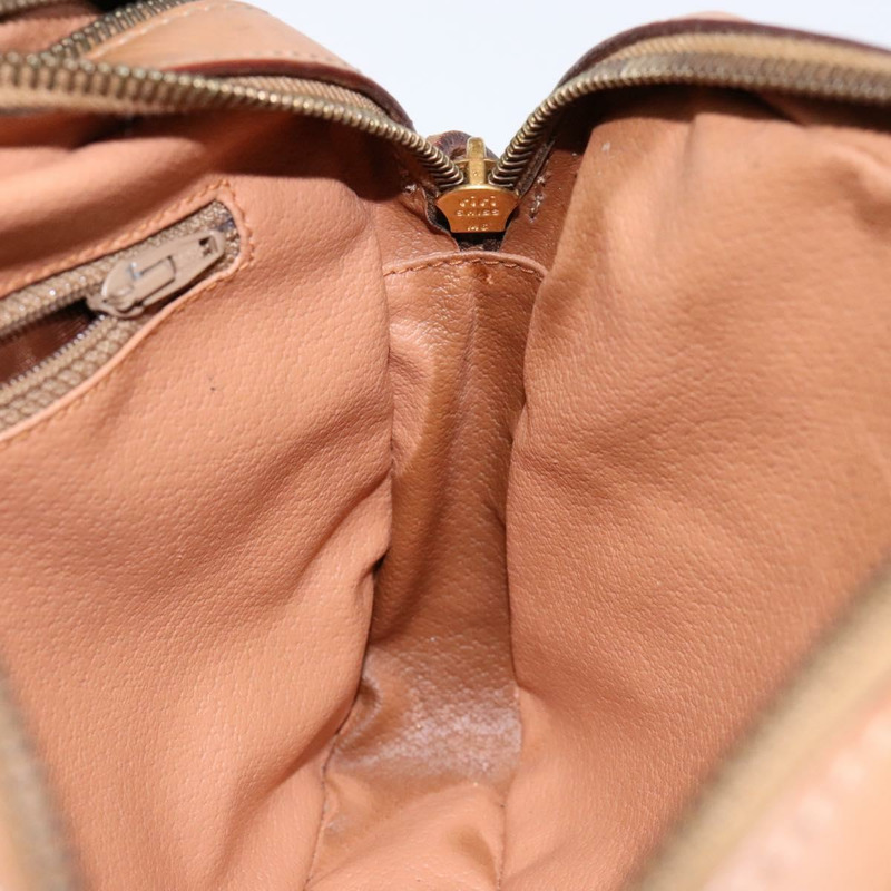 【日本直送】CELINE Macadam 帆布肩背包 PVC 米金色正品 138813-19