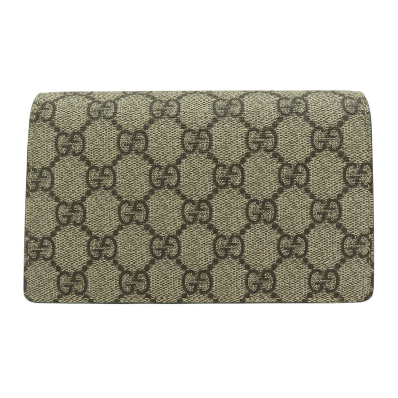 烏木色 GG Supreme帆布 Dionysus 肩背包 476432-1