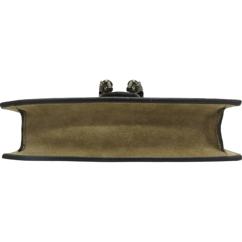 烏木色 GG Supreme帆布 Dionysus 肩背包 476432-3