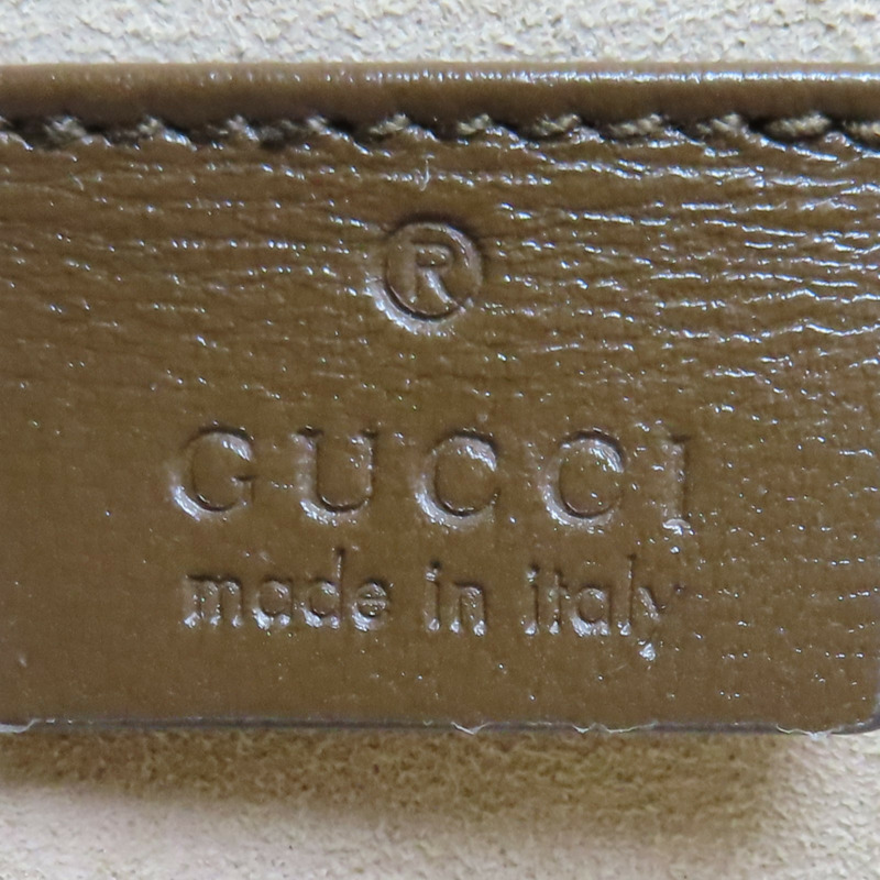 烏木色 GG Supreme帆布 1955 Horsebit Mini 肩背包 699296-5