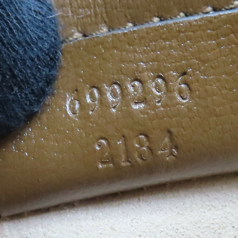 烏木色 GG Supreme帆布 1955 Horsebit Mini 肩背包 699296-6