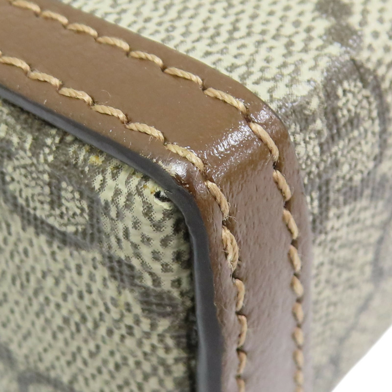 烏木色 GG Supreme帆布 1955 Horsebit Mini 肩背包 699296-9