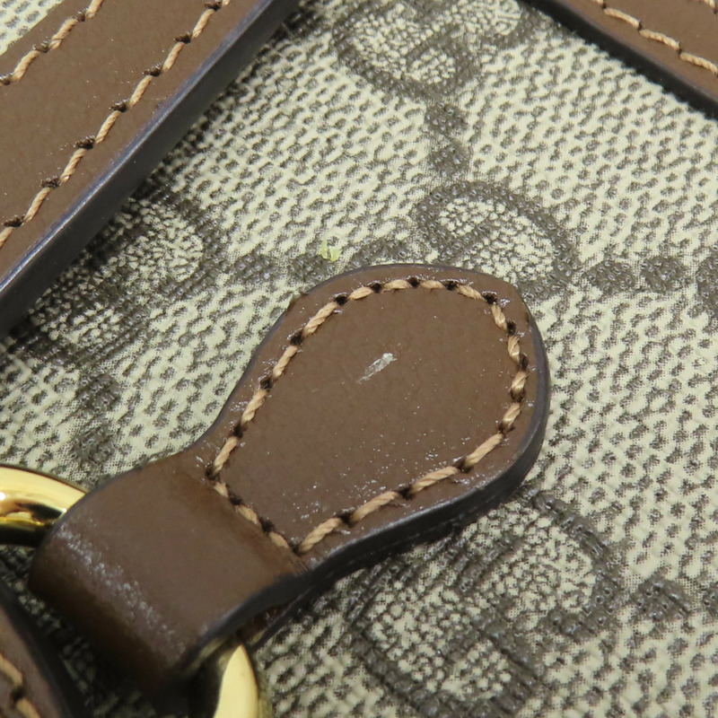 烏木色 GG Supreme帆布 1955 Horsebit Mini 肩背包 699296-13