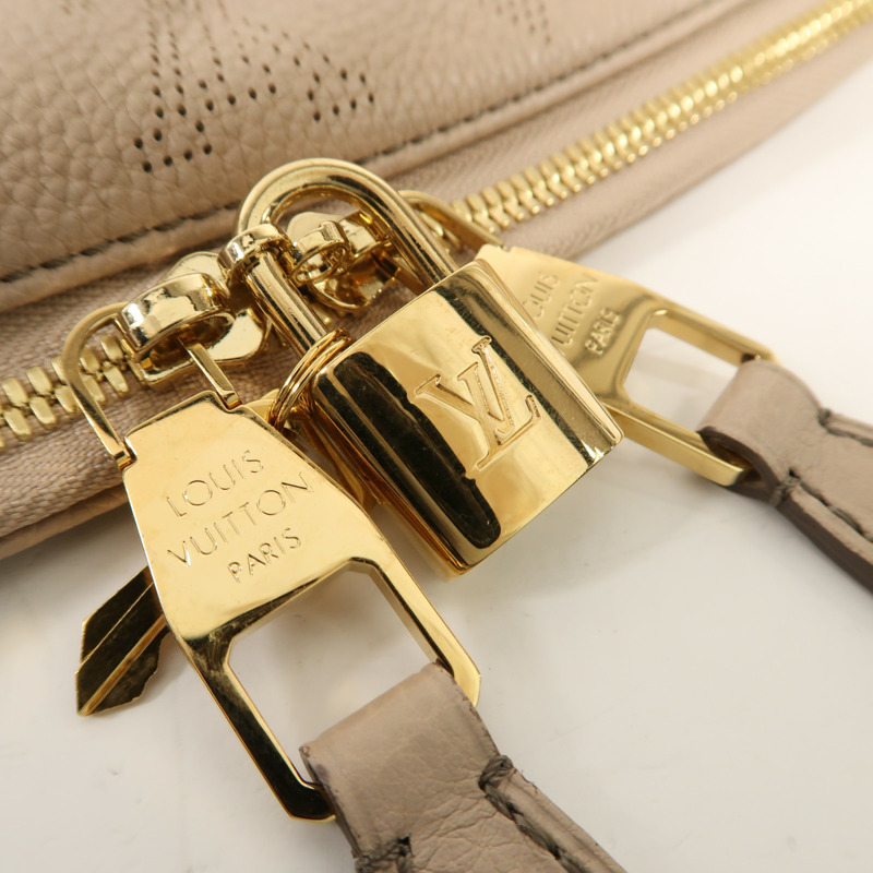 LOUIS VUITTON Mahina Selene MM金扣手挽肩背兩用袋-12