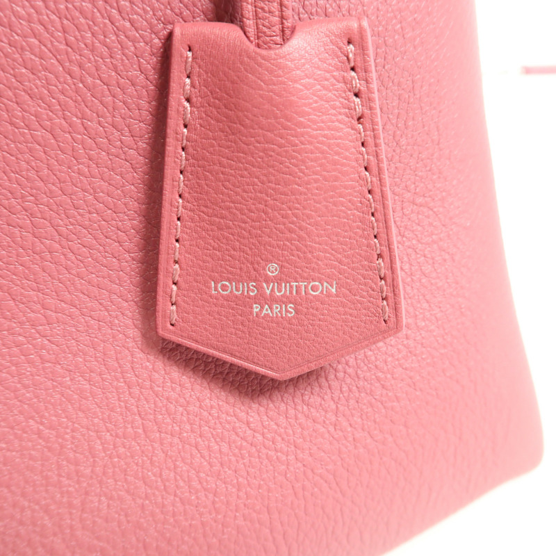 LOUIS VUITTON Vernis My LockMe銀扣手挽肩背兩用袋-12