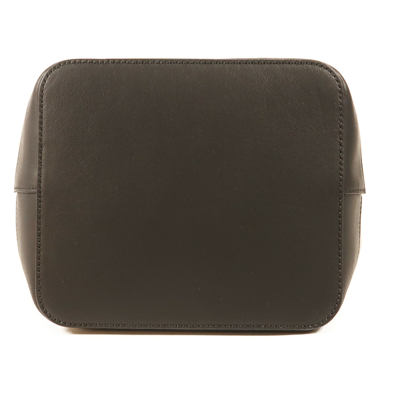 FENDI 塗層帆布MON TRESOR金扣肩背袋-3