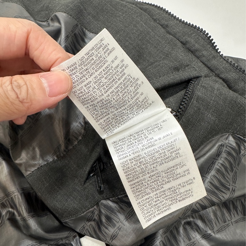 moncler 深灰色 毛線 羽絨外套 外套 夾克 風衣-24