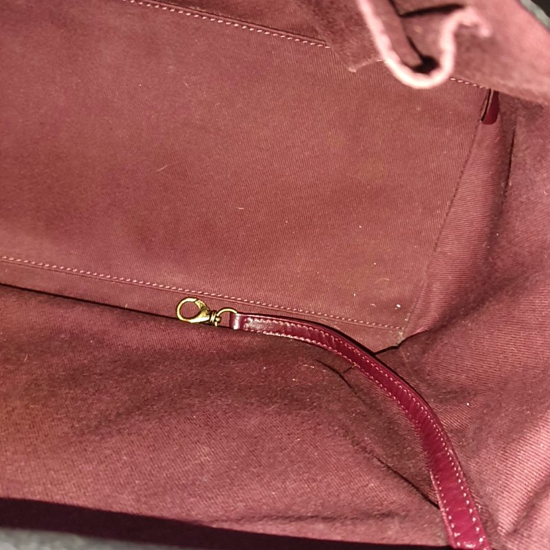 CHANEL托特包 黑色牛皮菱格紋縫線單肩包手提包 金色五金 17開-13