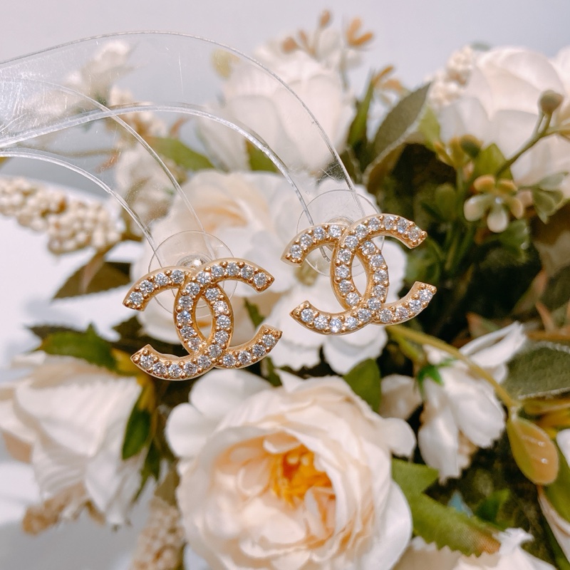 TW4438 香奈兒經典CC 標誌耳環 Classic CC Logo Earrings-1