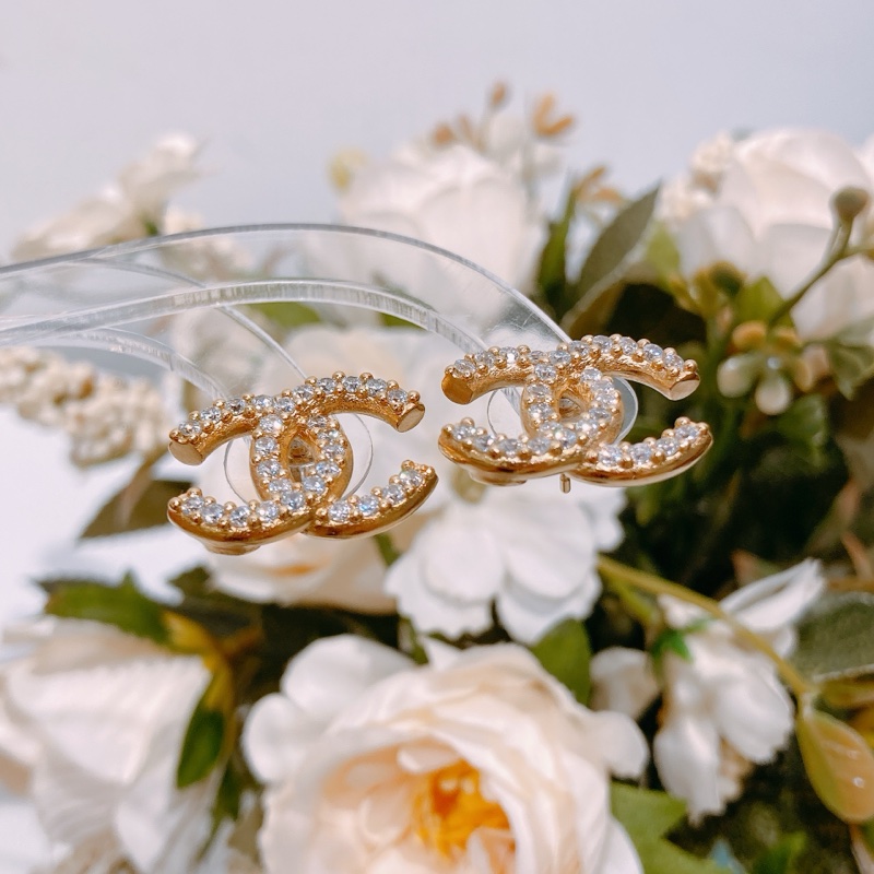 TW4438 香奈兒經典CC 標誌耳環 Classic CC Logo Earrings-3