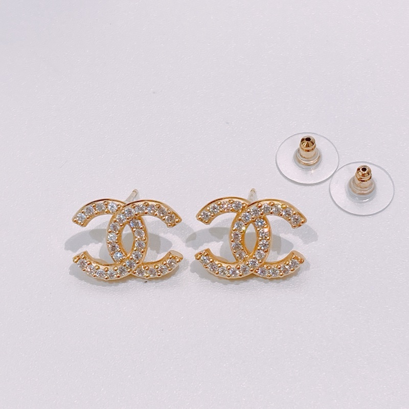 TW4438 香奈兒經典CC 標誌耳環 Classic CC Logo Earrings-5