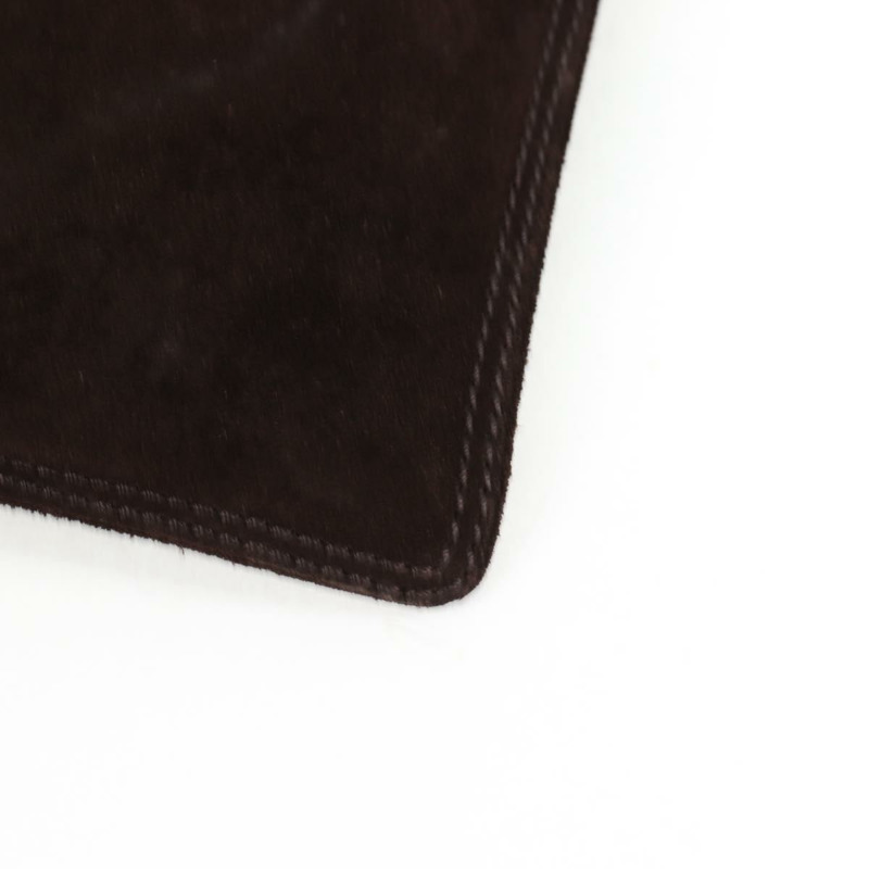 【日本直送】香奈兒肩背包 絨面革 棕色 CC 正品 bs28500-14