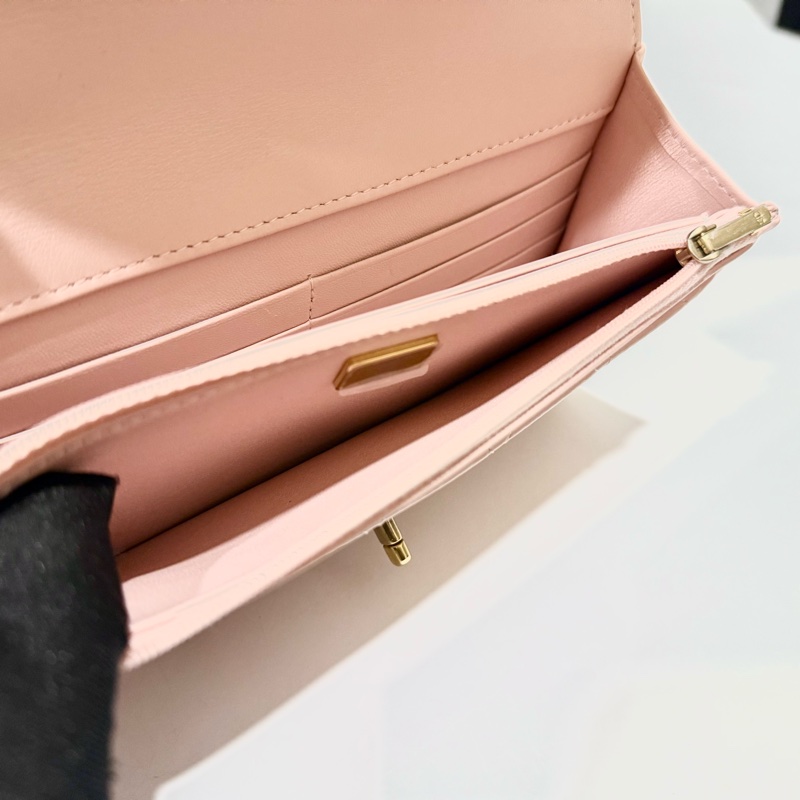 CHANEL粉金羊皮19HANDLE WOC/AP3664-11