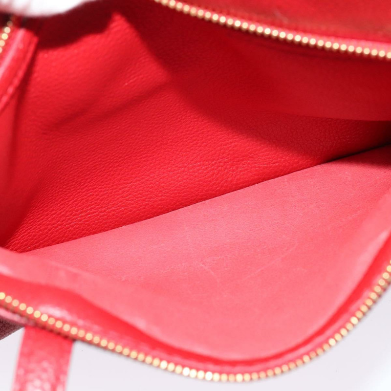 【日本直送】Salvatore Ferragamo Gancini 手提包 皮革 紅金 正品 138206-20