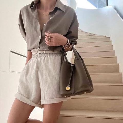 Hermes 愛馬仕 Picotin 22 菜籃子 Etoupe 象灰金釦-3