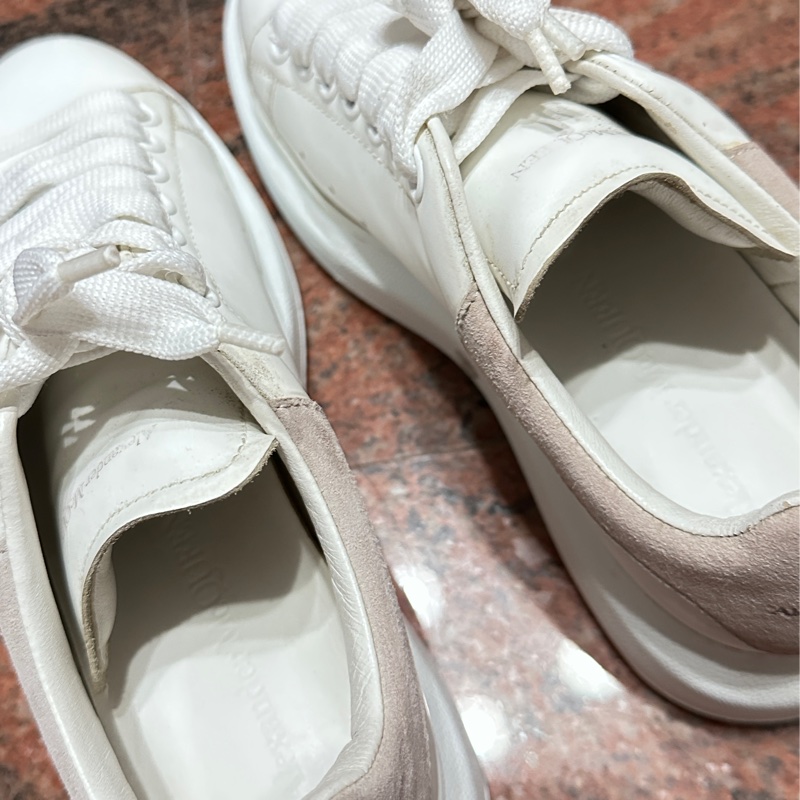 ALEXANDER MCQUEEN MCQ 麥昆 運動鞋 休閒鞋 厚底鞋 白色 粉尾-8