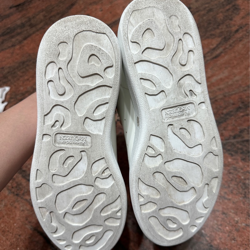 ALEXANDER MCQUEEN MCQ 麥昆 運動鞋 休閒鞋 厚底鞋 白色 粉尾-9