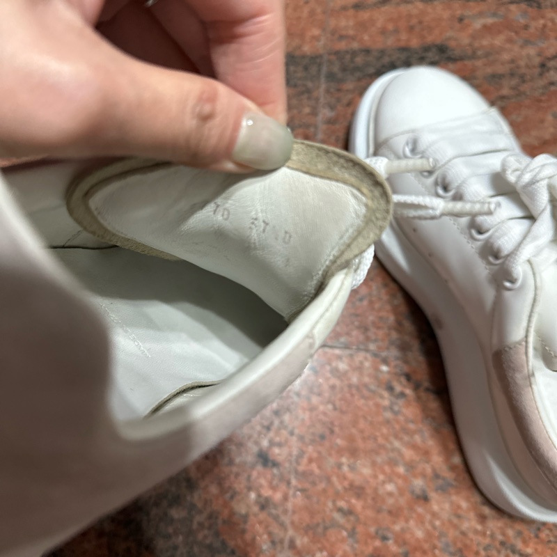 ALEXANDER MCQUEEN MCQ 麥昆 運動鞋 休閒鞋 厚底鞋 白色 粉尾-11