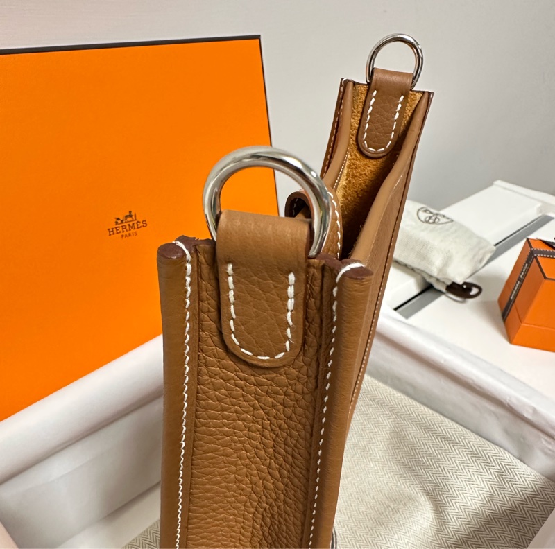 Hermes Evelyne mini金棕銀扣 K刻(2025年)-12