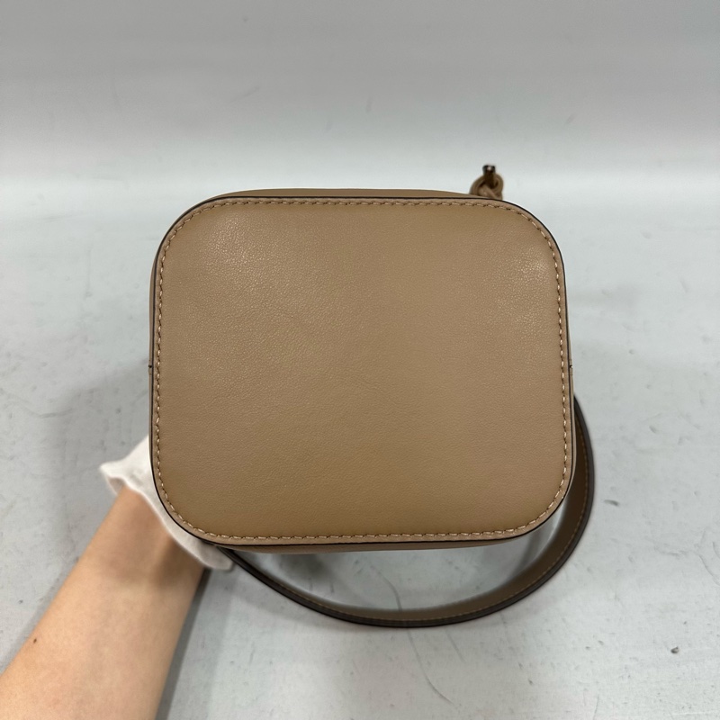 FENDI 8BS093老花金釦MON TRESOR MINI NOE 兩用包-5