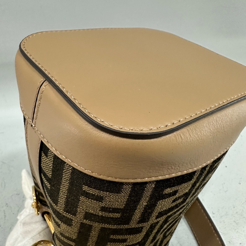 FENDI 8BS093老花金釦MON TRESOR MINI NOE 兩用包-6