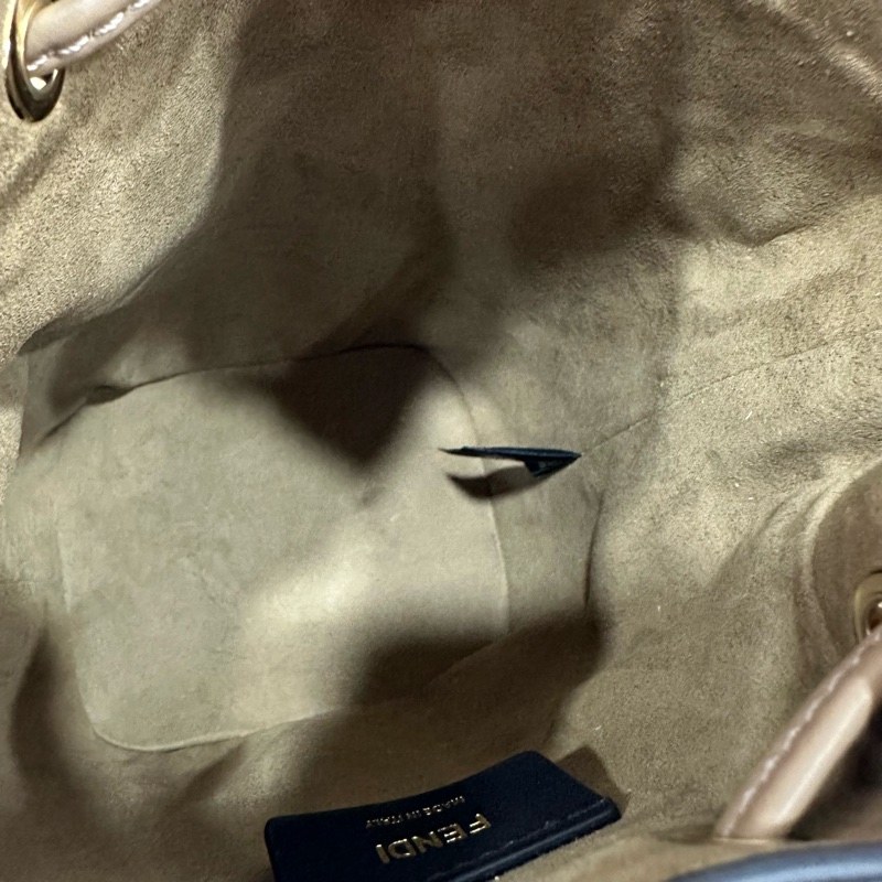 FENDI 8BS093老花金釦MON TRESOR MINI NOE 兩用包-35