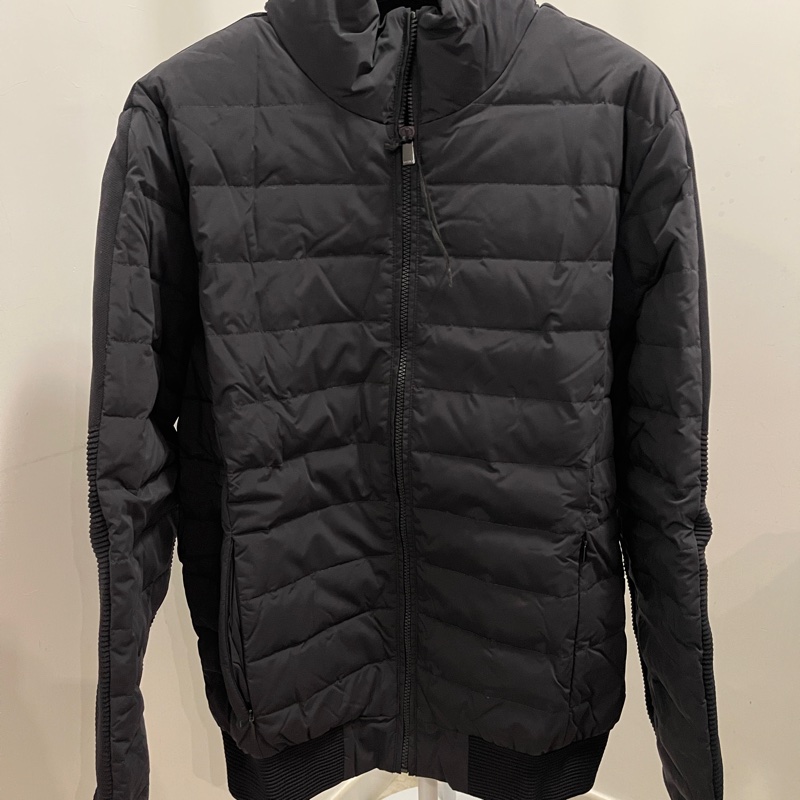 FENDI 鵝絨高領羽絨服滑雪夾克 男款 黑色 50碼-4