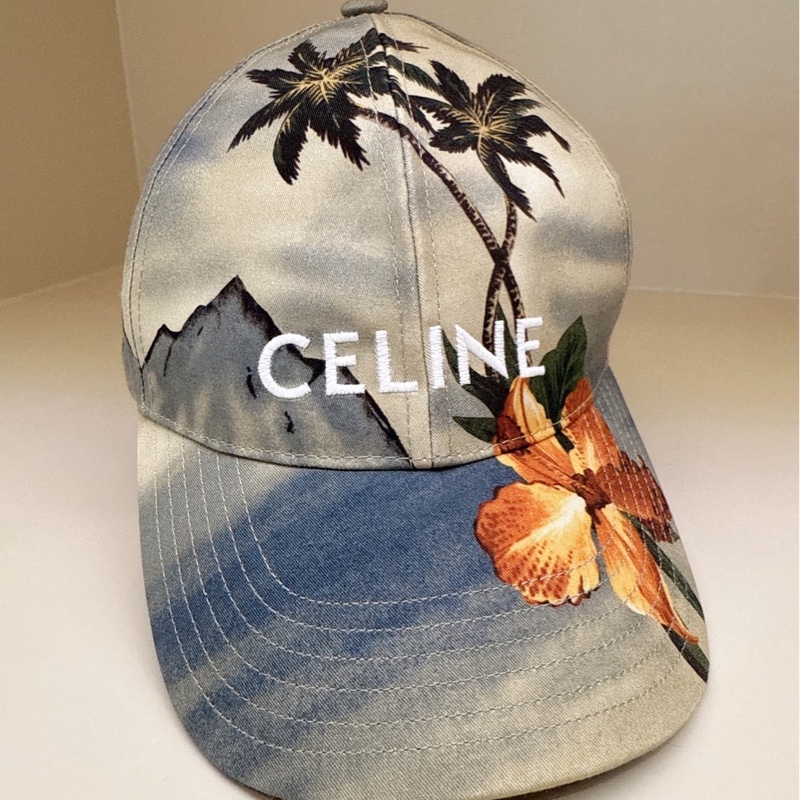 CELINE 扶桑花棒球帽-0