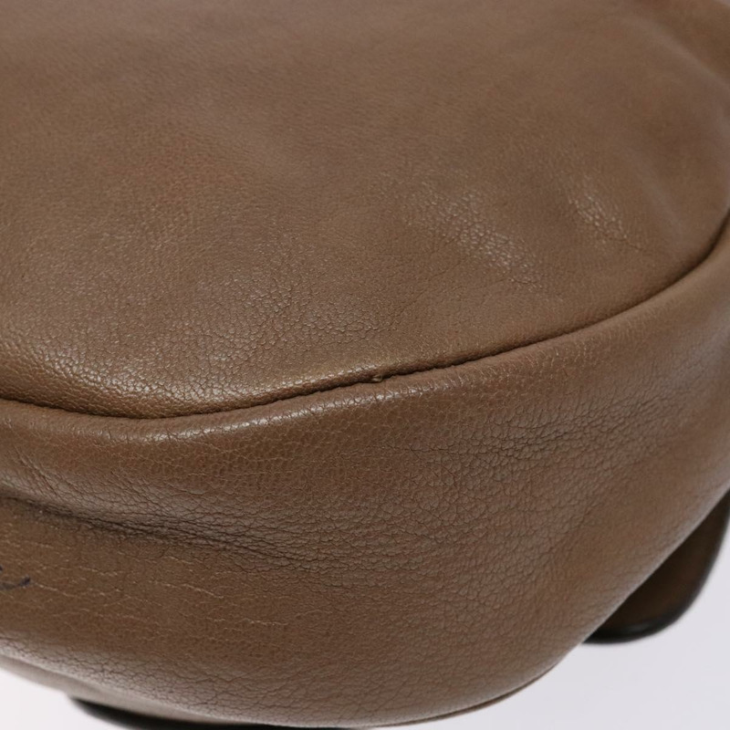 【日本直送】Salvatore Ferragamo 肩背包 皮革 米色 金色 正品 BA4410-14