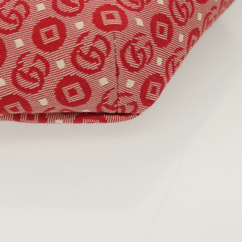 【日本直送】GUCCI 兒童雪莉線包帆布皮革紅銀色 502095 正品 138551-13