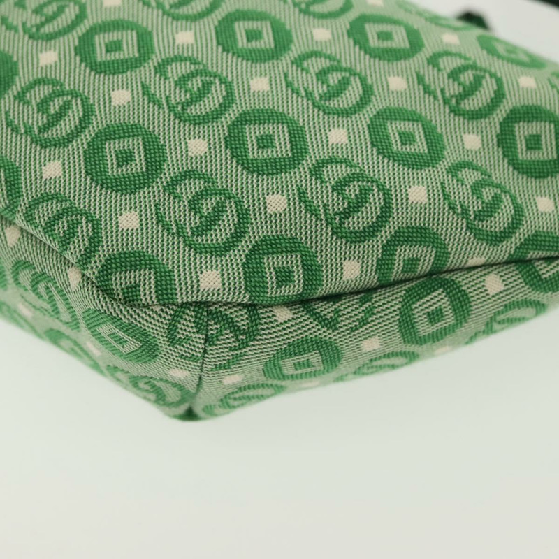 【日本直送】GUCCI 兒童雪莉包 帆布皮革 綠銀 502095 正品 138554-8