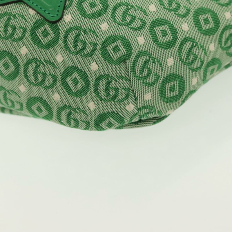 【日本直送】GUCCI 兒童雪莉包 帆布皮革 綠銀 502095 正品 138554-14