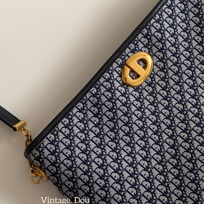 Dior vintage 老花手提肩背包-2