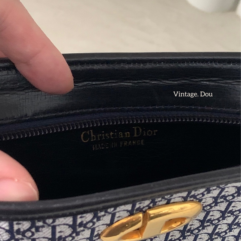 Dior vintage 老花手提肩背包-9
