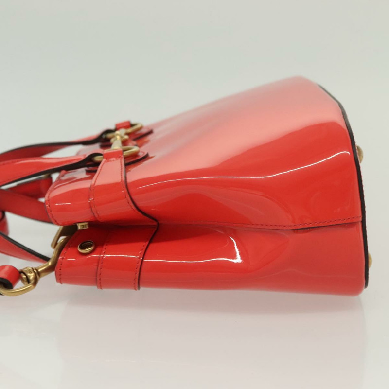 【日本直送】GUCCI 手提包 琺瑯 2way 紅金 371925 正品 135992-3