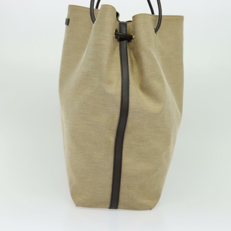 【日本直送】GUCCI 帆布皮革托特包 Outlet 米色金色 257271 正品 137667-3