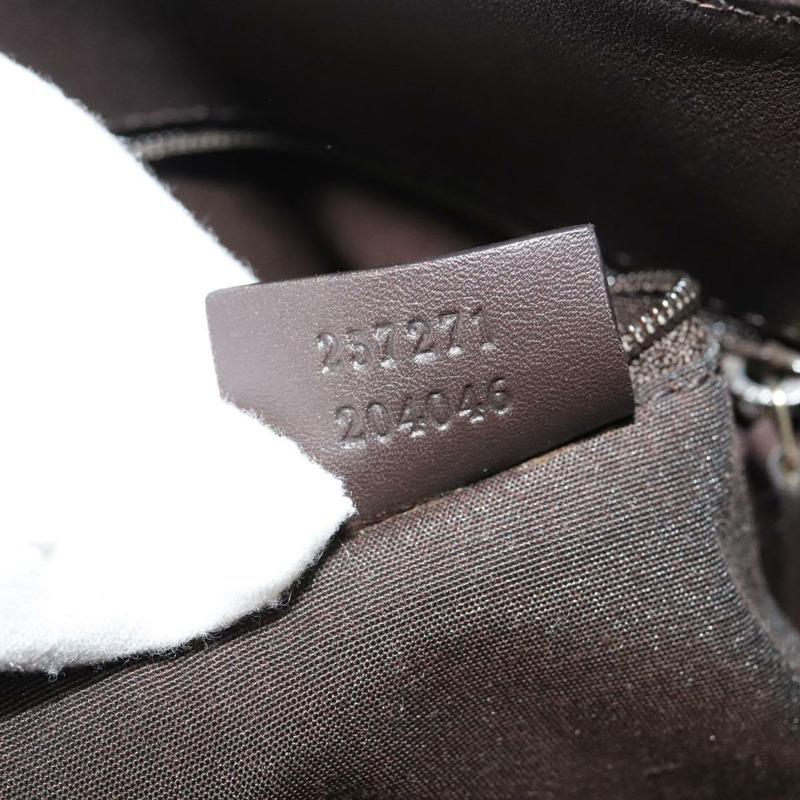 【日本直送】GUCCI 帆布皮革托特包 Outlet 米色金色 257271 正品 137667-11