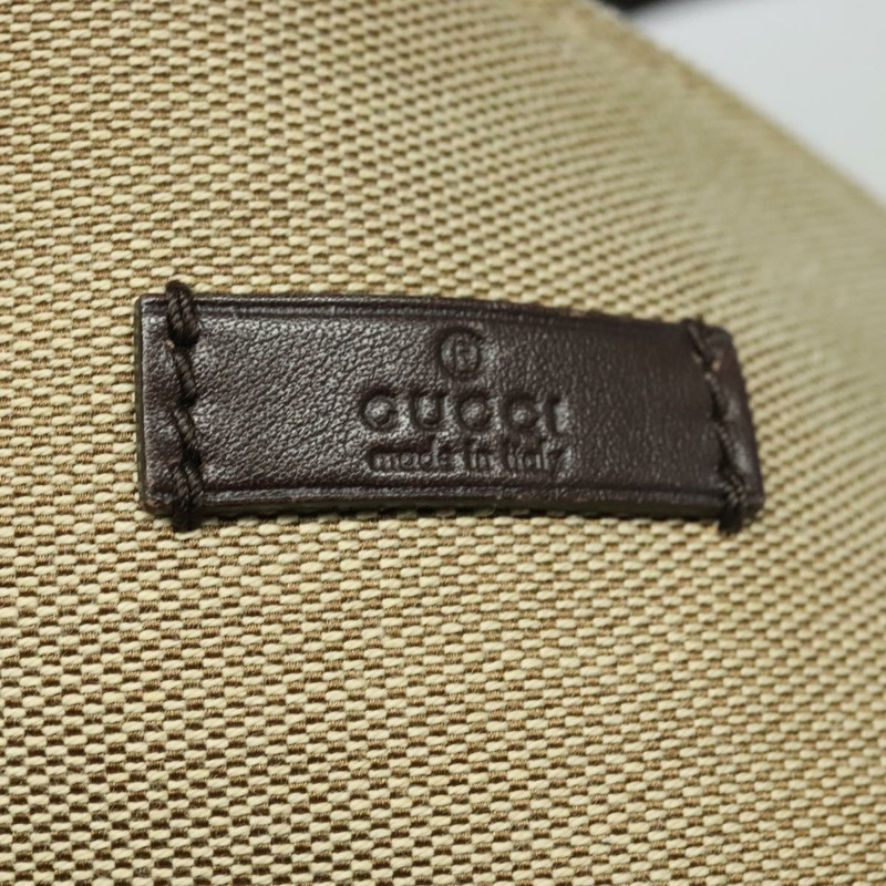 【日本直送】GUCCI 帆布皮革托特包 Outlet 米色金色 257271 正品 137667-16