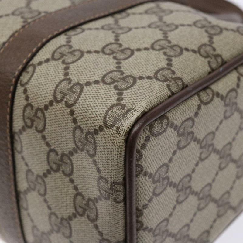 【日本直送】GUCCI GG Supreme Web Sherry Line 手提包 PVC 米金色 40 02 006 正品 139140-14